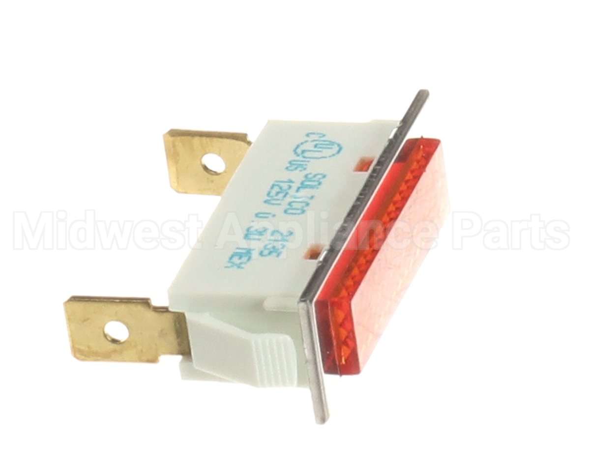 LTPLTRECTAMBER Food Warming Indicator Light Amber Rectangu