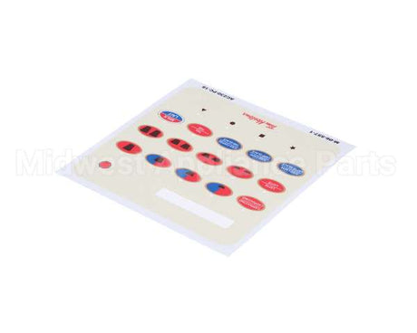 M-06-557-1-SP Sure Shot-Ac Dispensing Decal, Overlay