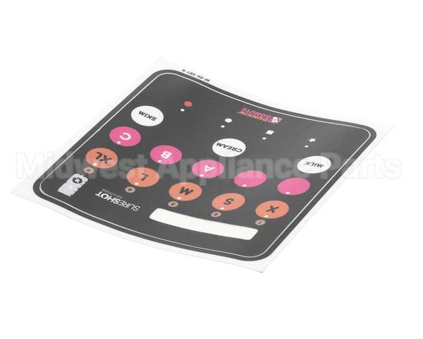 M-06-581-6-SP Sure Shot-Ac Dispensing Front Decal