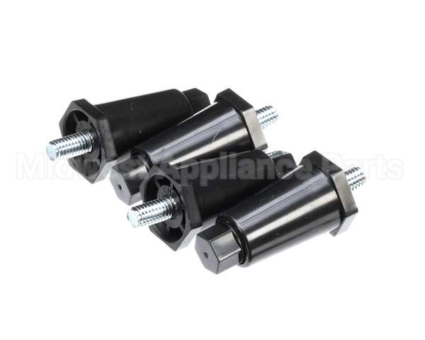 M034AL Grindmaster Cecilware Legs Set 2.5 Plastic -Gb (4/Ba