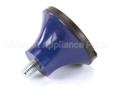 M115B Globe Back Foot, M8 X 1.25" Stud, Scr12