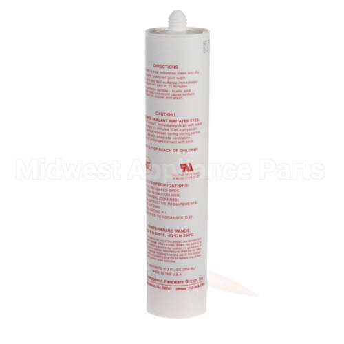 M90-1018 Component Hardware Sealant, Red Hi-Temp 12-Pk