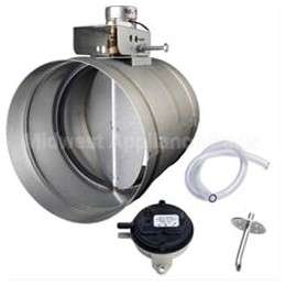 MD6TU Broan Bro6 Universal Automatic Make-Up Air Damper With Pressure Sensor Kit (123676)