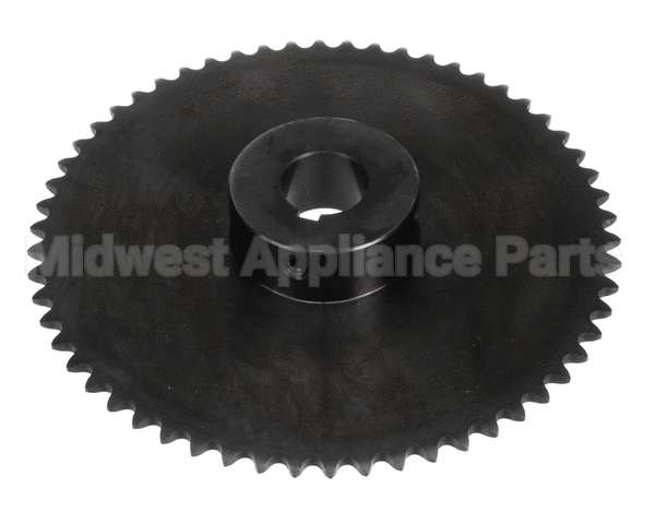 ME57-0198 Hot Rocks Oven Sprocket #35 Type B 58 Teeth 1" Bore 1
