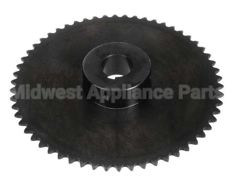 ME57-0198 Hot Rocks Oven Sprocket #35 Type B 58 Teeth 1" Bore 1