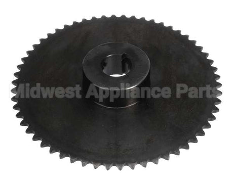 ME57-0198 Hot Rocks Oven Sprocket #35 Type B 58 Teeth 1" Bore 1