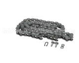 ME61-0058 Hot Rocks Oven Riveted Roller Chain #35 82 Link In Tota