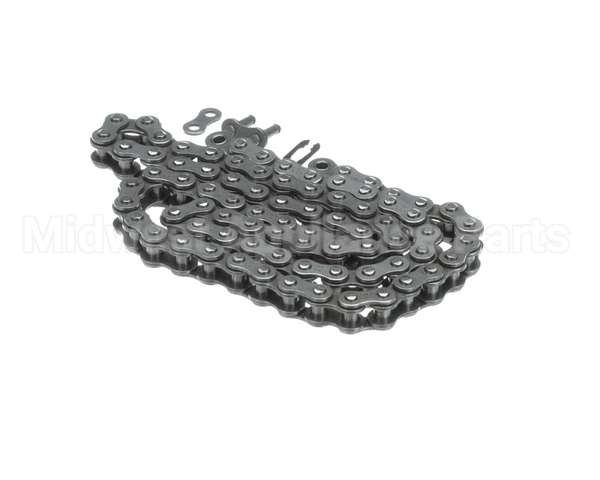 ME61-0058 Hot Rocks Oven Riveted Roller Chain #35 82 Link In Tota
