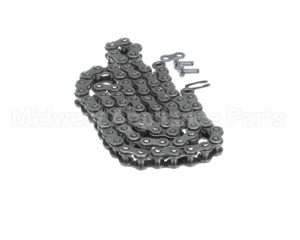 ME61-0058 Hot Rocks Oven Riveted Roller Chain #35 82 Link In Tota