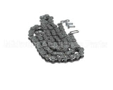 ME61-0058 Hot Rocks Oven Riveted Roller Chain #35 82 Link In Tota