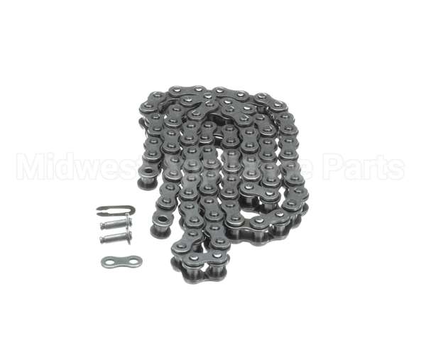 ME61-0058 Hot Rocks Oven Riveted Roller Chain #35 82 Link In Tota