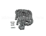 ME61-0058 Hot Rocks Oven Riveted Roller Chain #35 82 Link In Tota