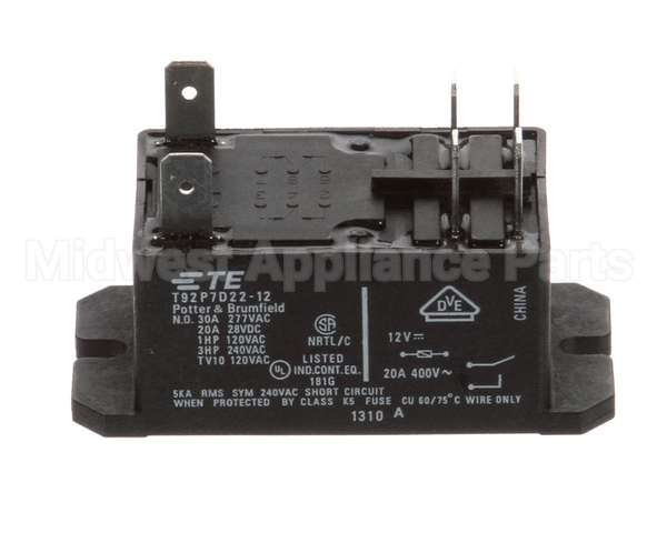 ME90-008 Henny Penny Pb T92 Relay 12Vdc Coil 30Amp