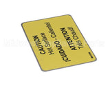 MK-0186 Belshaw Caution Hot Surface Label