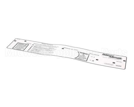 MK-0265 Belshaw Label; Startup Procedure