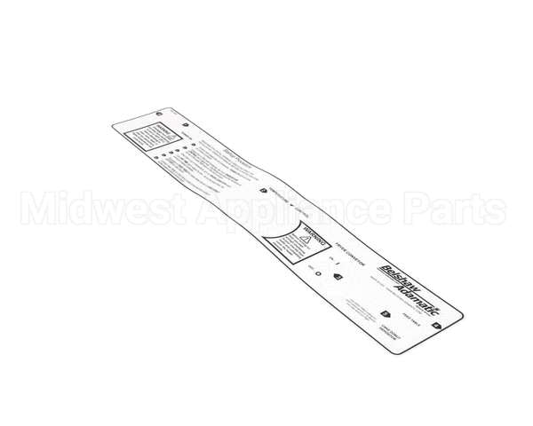 MK-0265 Belshaw Label; Startup Procedure