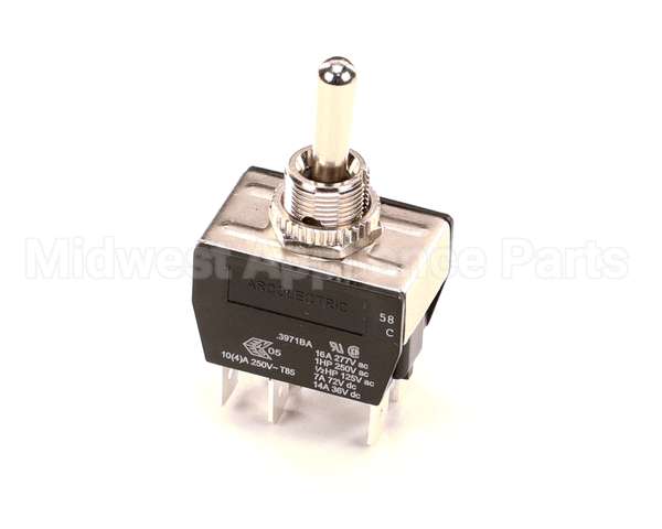 MKV-0010 Belshaw Toggle Switch Dpdt 15A 125V Ar