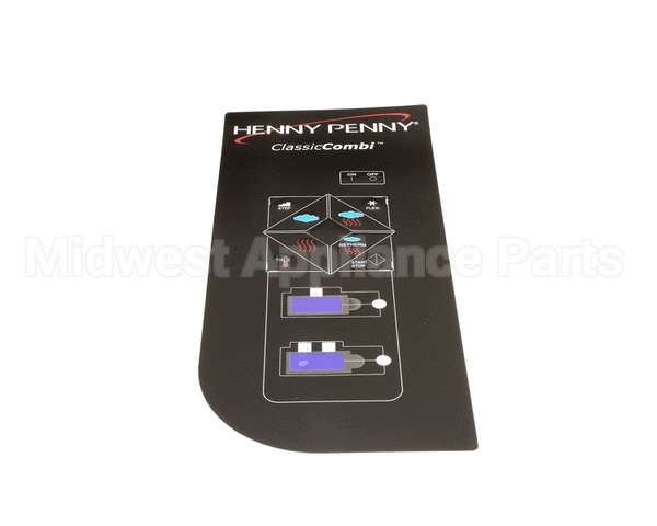 MM055165 Henny Penny Decal, Control Cc, Radius