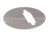 MM801064 Henny Penny Plate, Round, Lcking Mechanism