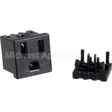 MS1-197 Compatible Henny Penny Receptacle, Nema 5-15R, 125V