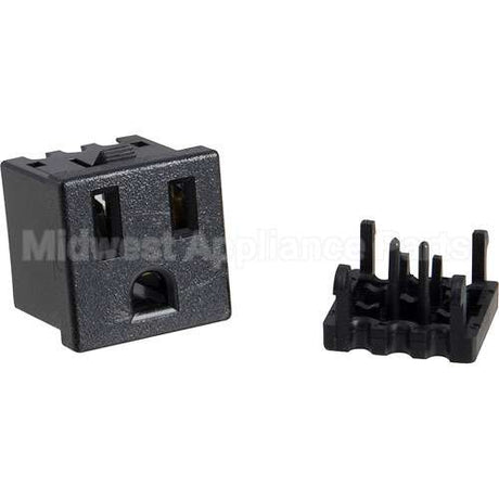 MS1-197 Compatible Henny Penny Receptacle, Nema 5-15R, 125V