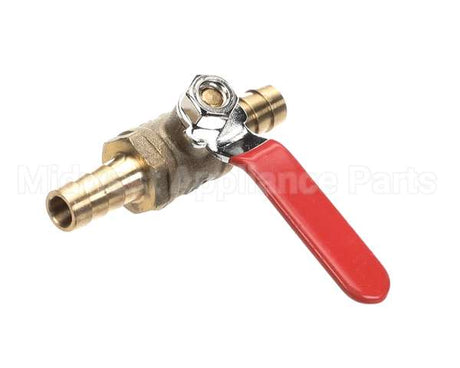 MTLB-6 Lancer Brass Ball Valve 3/8 Barb Low