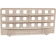 MUD18-8 Compatible Intermetro Divider, Shelf, 8"H X 18"W, Poly