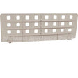 MUD24-8 Compatible Intermetro Divider, Shelf, 8"H X 24"W, Poly