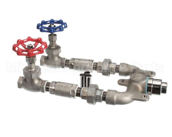 MV-0771-12C T&S Brass 34 Mixing Valve Assembly Chrome Plated