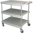 MY2030-34G Compatible Intermetro Cart, Utility, 3 Shelf, Gray