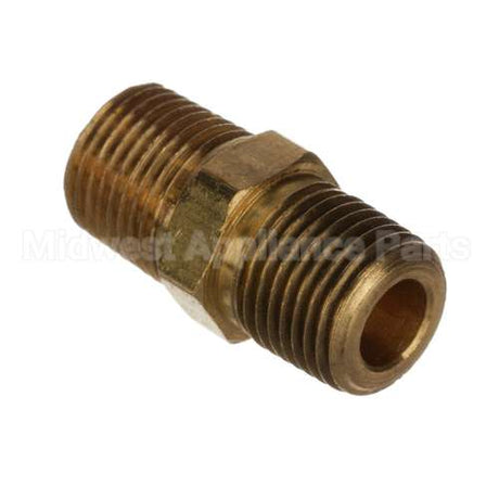 N007 Edlund Nipple, 1/8 Npt Brass Hex (Vmi