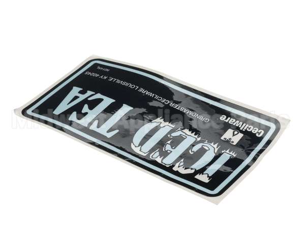 N014AL Grindmaster Cecilware Label Iced Tea - S3/5/10