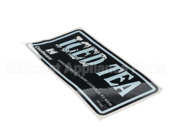 N014AL Grindmaster Cecilware Label Iced Tea - S3/5/10