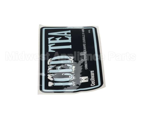 N014AL Grindmaster Cecilware Label Iced Tea - S3/5/10