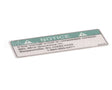 N0165 Bki Decal, Notice Lost Manual