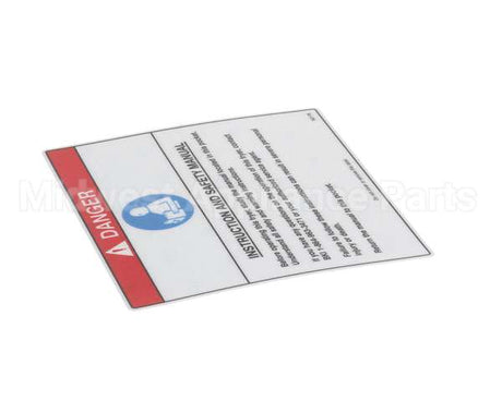 N0176 Bki Decal, Instr Safety Manual