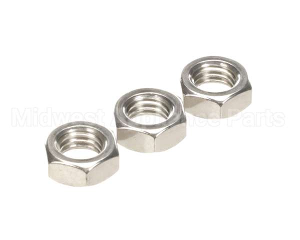 N024 Edlund Nut, 1/2-13 S/S Jam Hex