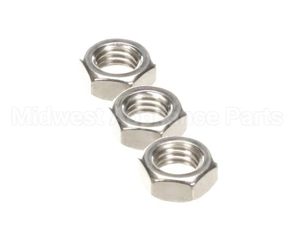 N024 Edlund Nut, 1/2-13 S/S Jam Hex