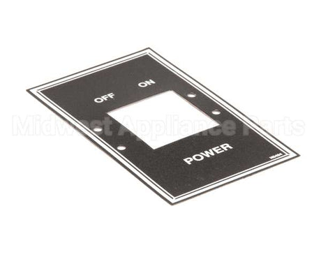 N0494 Bki Decal, Power Switch Ctl Plate