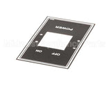N0494 Bki Decal, Power Switch Ctl Plate