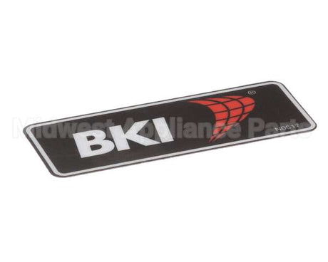 N0517 Bki Decal, Bki Logo, Adhesive Back