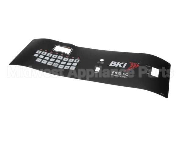 N0708 Bki Decal, Control Panel, Fkg-Fc, Boil Out