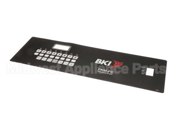 N0710 Bki Decal, Control Panel, Fkm-Fc, Boil Out