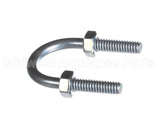 N70636 Groen U Bolt 1/2 Pipe, Steel, Zn Plated