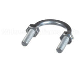 N70636 Groen U Bolt 1/2 Pipe, Steel, Zn Plated