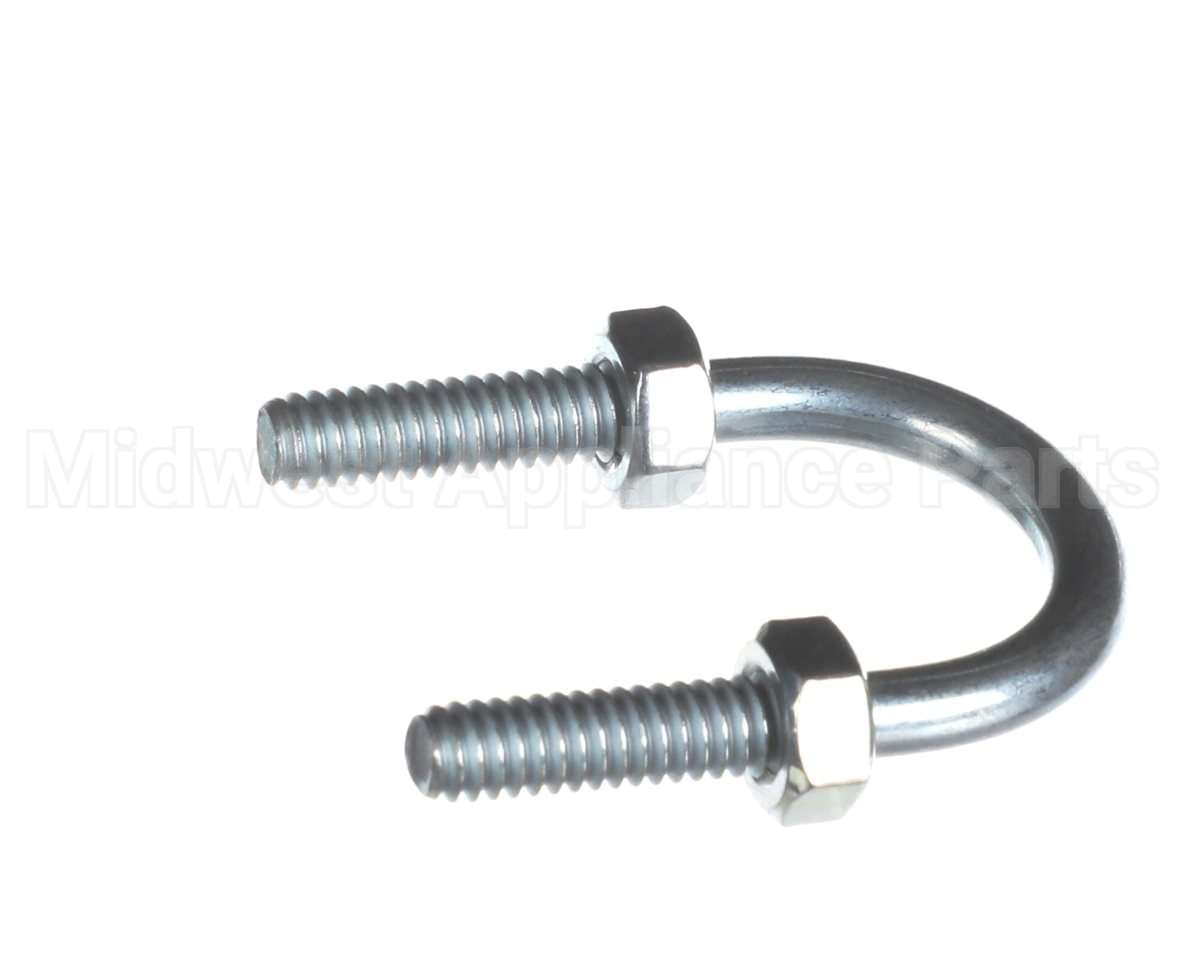 N70636 Groen U Bolt 1/2 Pipe, Steel, Zn Plated