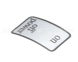 N947AL Grindmaster Cecilware Label Power On/Off - Gb/Java