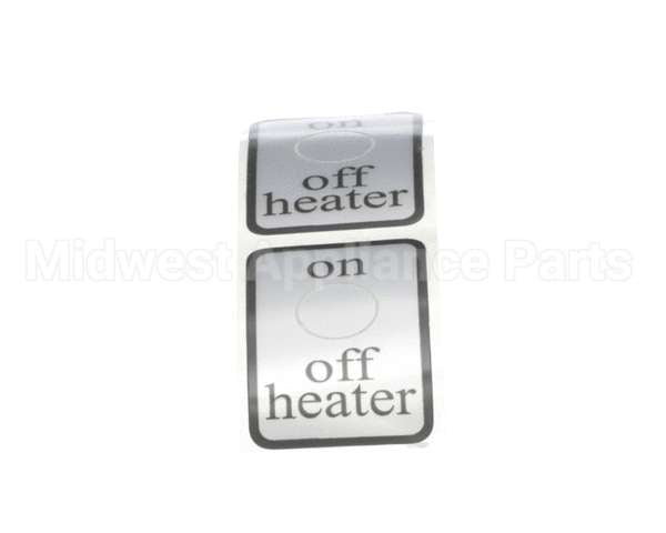 N955AL Grindmaster Cecilware Label On/Off Heater - Gb/C2000