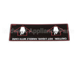 NA89AL Grindmaster Cecilware Label Hot Liquid-Gb2D/M/K