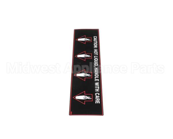 NA93AL Grindmaster Cecilware Label Hot Liquid-Gb4D/M/S
